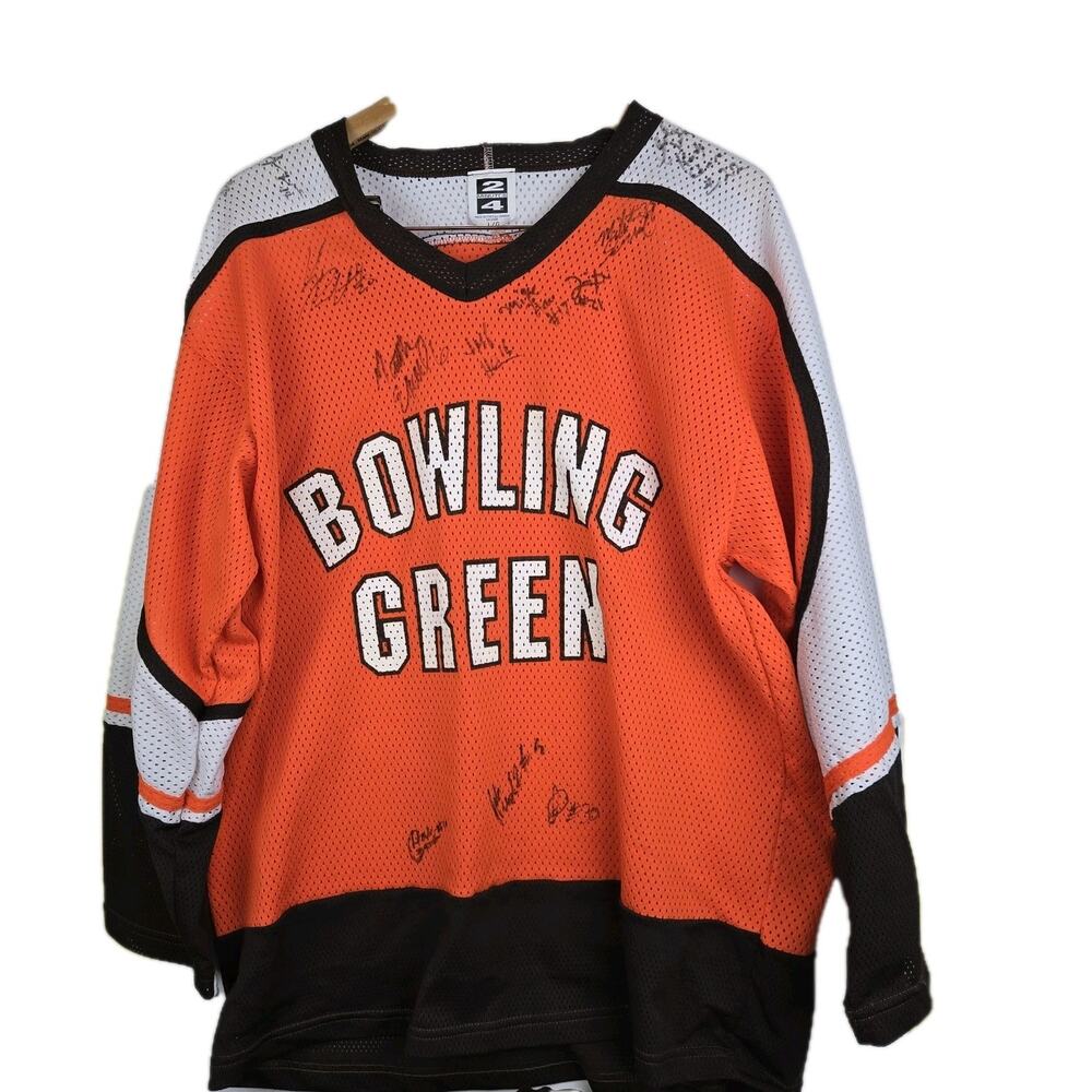Bowling Green State Hockey?? Jersey Mens Size L. Signed